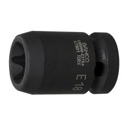 1/2" Kraft-Steckschlüssel-Einsatz, 6kant, Außen-Torx, E20
