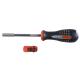 Bit-Ratschen-Schraubendreher 1/4", magnetisch, 6 Bits, 230 mm