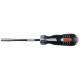 Bit-Ratschen-Schraubendreher 1/4", Pistolengriff, 6 Bits, 260 mm