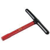 Steckschlüssel, isoliert, T-Griff, 6kant, 13 mm