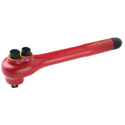 Umschaltknarre 1/2", isoliert, 28 Zähne, 270 mm