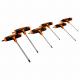 Schraubendreher-Satz, T-Griff, 6-tlg, Torx