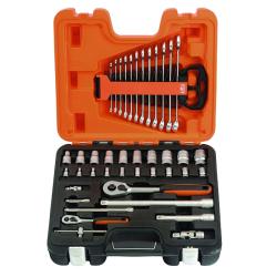 Steckschlüssel-Satz 1/2"+1/4", 41-tlg