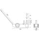 Hydropneumatischer Wagenheber, 40 t (183 mm) / 20 t (233 mm) / 10 t (287 mm)