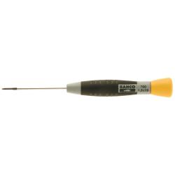 Präzisionsschraubendreher, Schlitz, 0,40 x 2 x 50, 137 mm