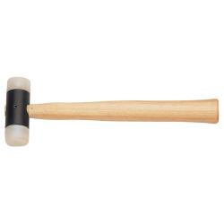 Gummihammer, Nylonkopf, 150 g, 150 mm, Kopf 22x60 mm