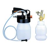 Bremsenentlüfter, 1/4", 1,5 L + 0,6 L Nachfüllbehälter