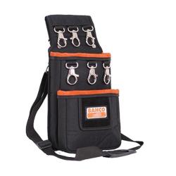 Tasche mit 6 Haken zur Befestigung von Sicherungsleinen