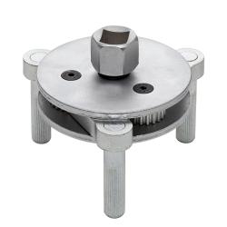 Dreiarmiger Ölfilter-Schlüssel, magnetisch, Ø 110-142 mm, 1/2"