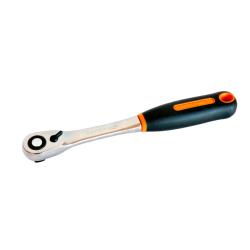 Umschaltknarre 1/2", 80 Zähne, schlanker Kopf