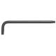 Winkelschraubendreher, IP-6, brüniert, lang, Ø 2,5 mm, 15x75 mm