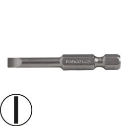 1/4" Bits, 50 mm, Schlitz, 6.0 x 1.0 mm, 5er Pack