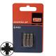1/4" Bits, 25 mm, PZ 1, 3er Pack