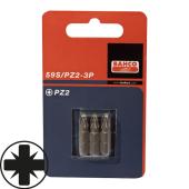 1/4" Bits, 25 mm, PZ 3, 3er Pack
