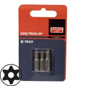 1/4" Bits, 25 mm, Torx®, TR 25, 3er Pack, Sicherungsstift