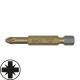 1/4" Bits, 50 mm, TIN, PZ 1, 5er Pack