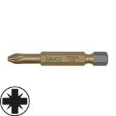 1/4" Bits, 50 mm, TIN, PZ 3, 5er Pack