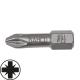 1/4" Bits, 25 mm, Edelstahl, PZ 1, 10er Pack