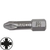 1/4" Bits, 25 mm, Edelstahl, PZ 2, 10er Pack