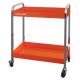 Rollwagen mit 2 Einlageböden, orange