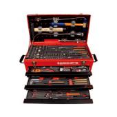 Werkzeugkoffer, Metall, bestückt mit 193 Werkzeugen