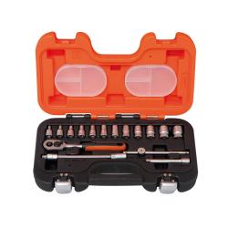 Steckschlüssel-Satz 1/4", 16-tlg, Zoll