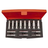 3/8" Steckschlüssel-Satz, lange Ausführung, 14-tlg