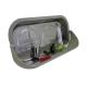 Rechteckige Magnetschale mit Kunststoff (PVC) Ablage