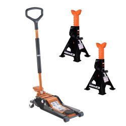 Set aus Wagenheber BH12000 + Unterstellböcken BH33000 