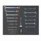 3/3 Einlage, mixed, 19-tlg