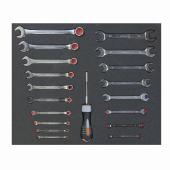 3/3 Einlage, mixed, 19-tlg