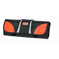 Werkzeug-Rolltasche, schwarz/orange