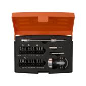 Bit-Ratschen-Schraubendreher-Satz, kurz, 22-tlg