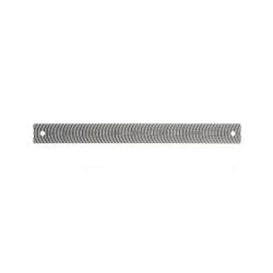 Pansarblatt, flach, ohne Heft, 300x30x4,5 mm, Hieb 2