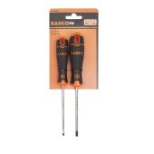 Schraubendreher-Satz, BahcoFit, 2-tlg, Schlitz 4.0 mm + PH 1