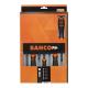 Schraubendreher-Satz, BahcoFit, 7-tlg, PZ + Torx