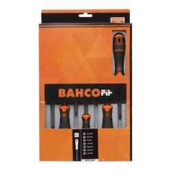 Schraubendreher-Satz, BahcoFit, 7-tlg, PZ + Torx