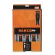 Schraubendreher-Satz, BahcoFit, 8-tlg, Schlitz + PH