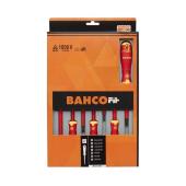 Schraubendreher-Satz, BahcoFit, 7-tlg, isoliert, Schlitz + PH