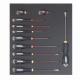 2/3 Einlage, Schraubendreher, Schlitz + PH, 11-tlg