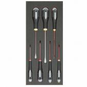 1/3 Einlage, Schraubendreher, Schlitz + PH, 7-tlg