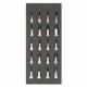 1/3 Einlage, Steckschlüssel + Zubehör 1/2", 20-tlg