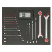 3/3 Einlage, Schraubenschlüssel, 27-tlg
