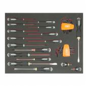 3/3 Einlage, Schraubendreher, 27-tlg