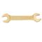 Doppel-Maulschlüssel, funkenfrei, Aluminiumbronze, 27x32 mm