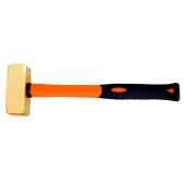 Fäustel mit Fiberglas-Stiel, funkenfrei, Aluminiumbronze, 2 kg