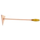 Dreikantplattenschaber, funkenfrei, Berylliumkupfer, 450 mm