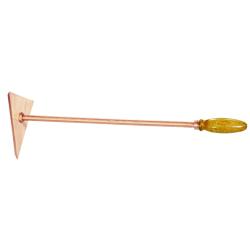 Dreikantplattenschaber, funkenfrei, Berylliumkupfer, 450 mm