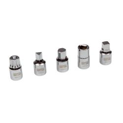 3/8" Ölablass-Steckschlüsseleinsatz, Sechskant, 8 mm