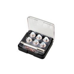 Mini-Ölablassschrauben-Reparatursatz, M13 x 1.25P Gewindebohrer + 6 Schrauben + 12 Kupfer-Dichtringe
